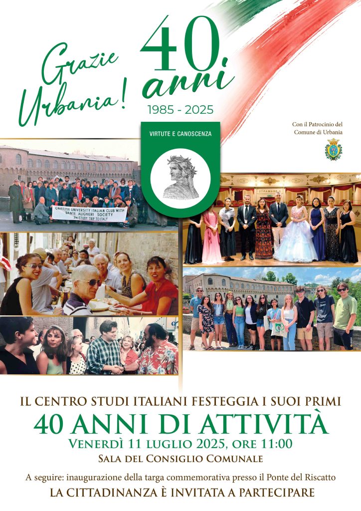 40 anni centro studi italiani
